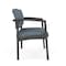 Lesro Lenox Steel Bariatric Chair Metal Frame, Charcoal, RF Serene Upholstery LS1401 - alternate 3